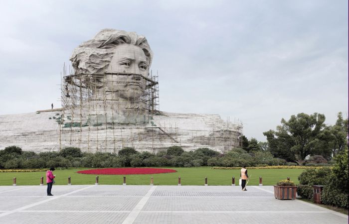 Мао Цзэдун, Чанша, Китай, 32 метра. Автор: Fabrice Fouillet.