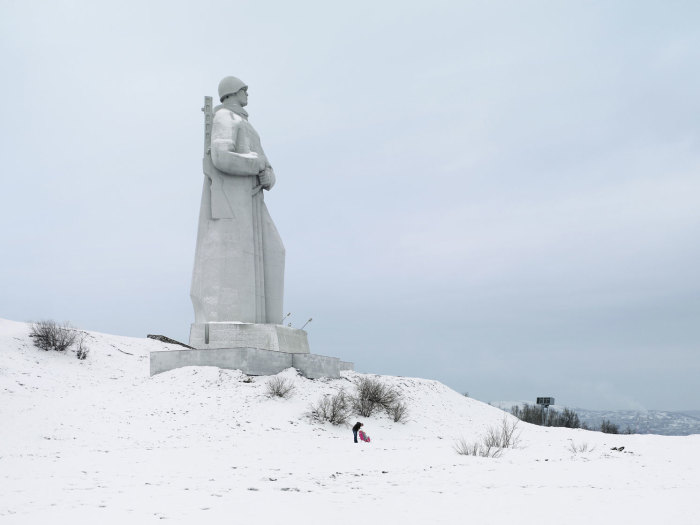 Монумент Алёша, Мурманск, Россия, 35,5 метров. Автор: Fabrice Fouillet.