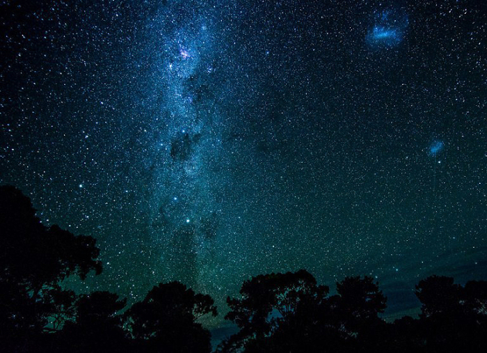 Млечный путь. Остров Кенгуру, Южная Австралия.