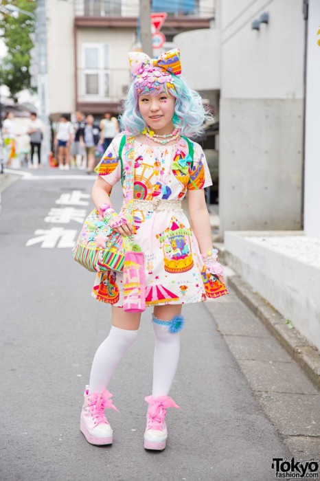 Девочка-припевочка. Мода по-японски.