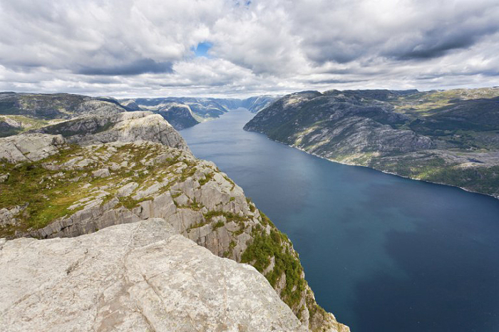 Великолепные просторы Норвегии. 