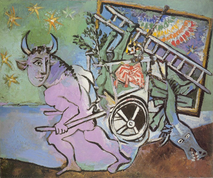 Минотавр, Пабло Пикассо, 1936 год. \ Фото: flickr.com.
