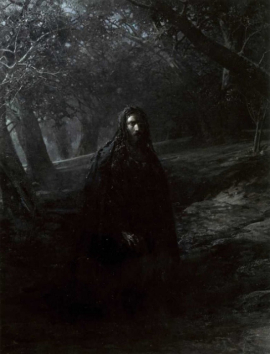 Николай Николаевич Ге — «В Гефсиманском саду», 1869–80 гг.