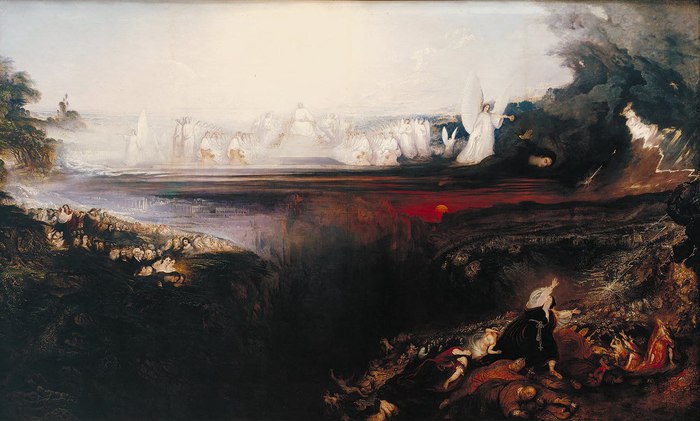  «Страшный суд» (The Last Judgement), 1853 год. Художник Джон Мартин (John Martin ). 