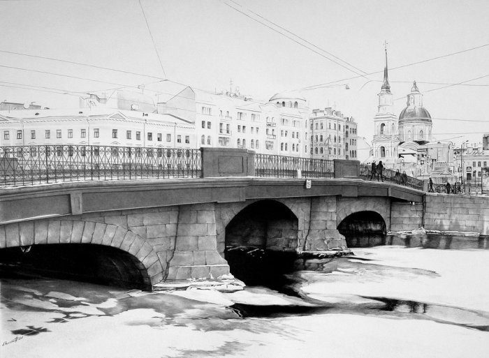 Берлинский мост, 2015 год. Автор: Андрей Полетаев.