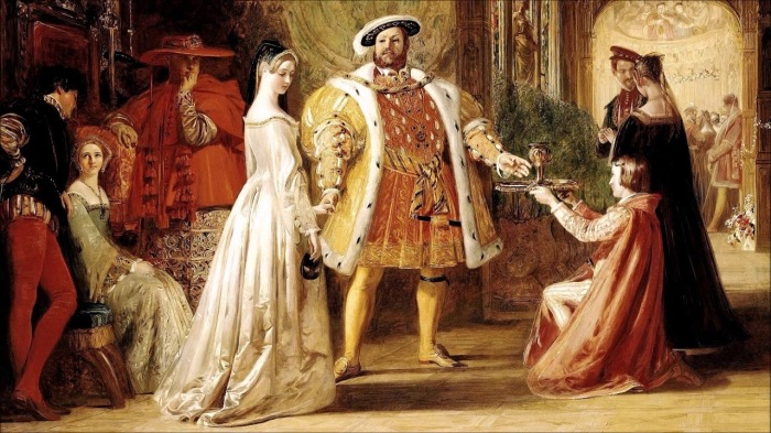 Генрих VIII и Анна Болейн. \ Фото: google.com.ua.