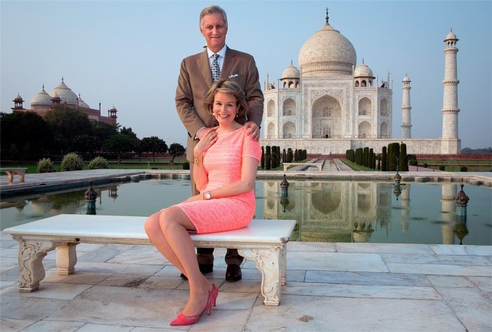 Король и королева Бельгии в индии. \ Фото: indiadaily.ru.