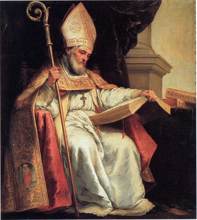 Святой Исидор Севильский (картина Мурильо, 1655 год). \ Фото: wikimedia.org.