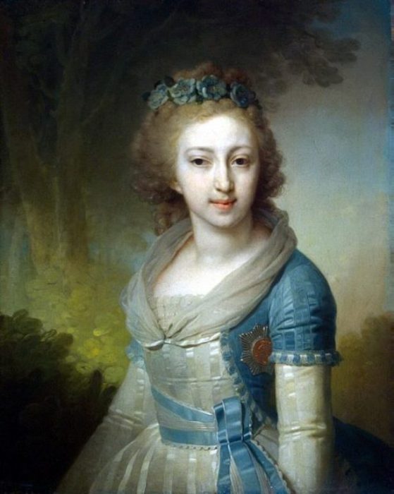 Портрет великой княгини Елены Павловны. Автор: Владимир Боровиковский.