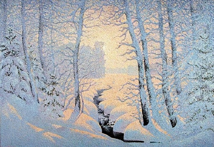 Красавица зима. Автор: Владимир Крылов.