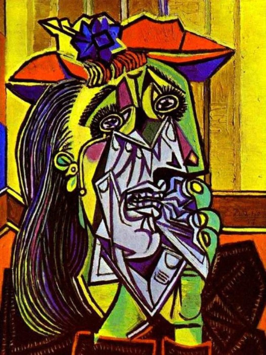 Пикассо «Плачущая женщина».