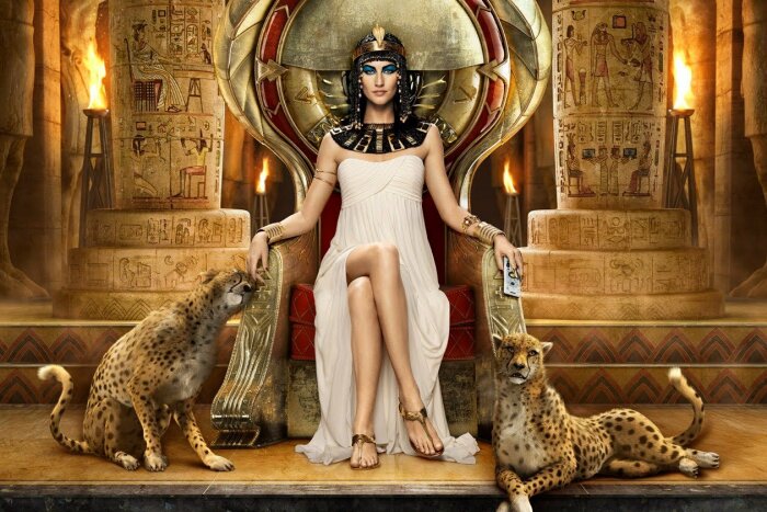Царица Египта. \ Фото: dailymotion.com.