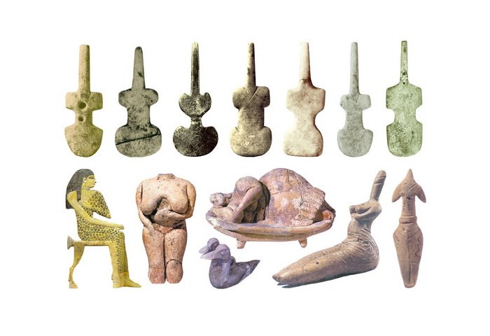 Скульптуры Богинь 3000-2200 до н.э.