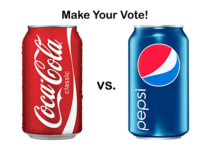 Рекламное противостояние американских компаний The Coca-Cola Company  и PepsiCo.