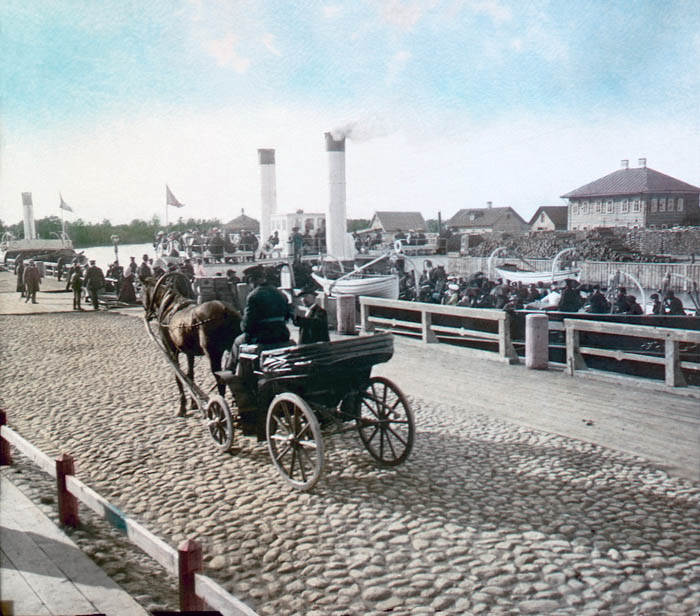 Портовый извозчик. Санкт-Петербург, 1896 г.