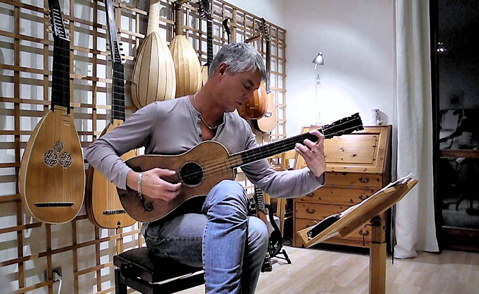 Барочная Тарантелла на гитаре Страдивари.