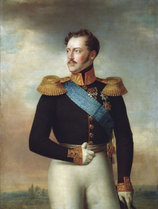Портрет Николая Первого 1843г. Ф. Крюгер.