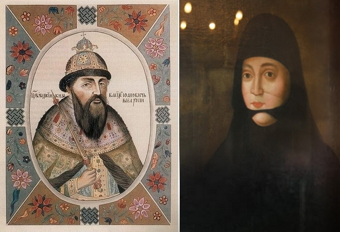 Василий III и Соломония Сабурова.