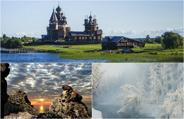 Необычные и красивые места России.
