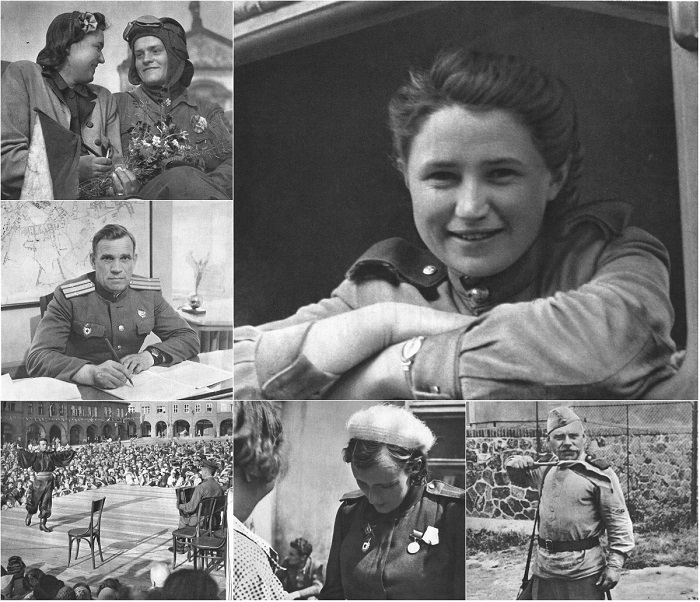 Исторические снимки освобожденной Праги советскими войсками.