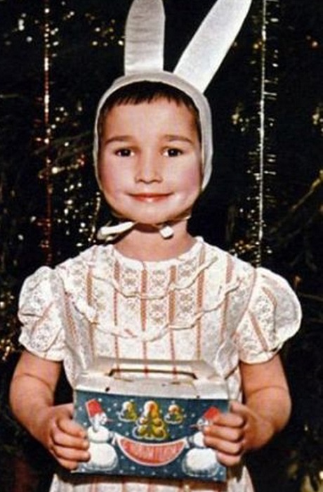 Анфиса Чехова в детстве.