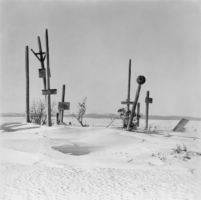 Заброшенные захоронения, Селоик, Аляска, 1974 год.