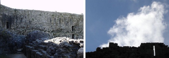 Средневековый замок, один из тех, которые построил король Эдуард I, чтобы усилить позиции Англии в Уэльсе.