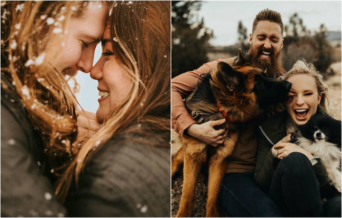 Влюбленные пары на лучших фотографиях конкурса Best of the Best Engagement Photo 2018.