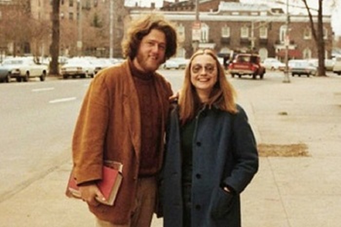 Билл и Хиллари, влюблённые студенты Йельского университета, 1970-е годы.