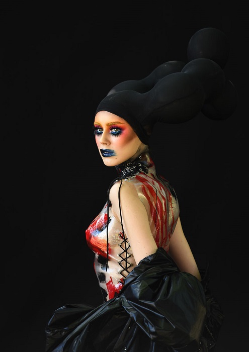 Румынская художница заняла 2-е место в специальной категории фестиваля «Креативный макияж».