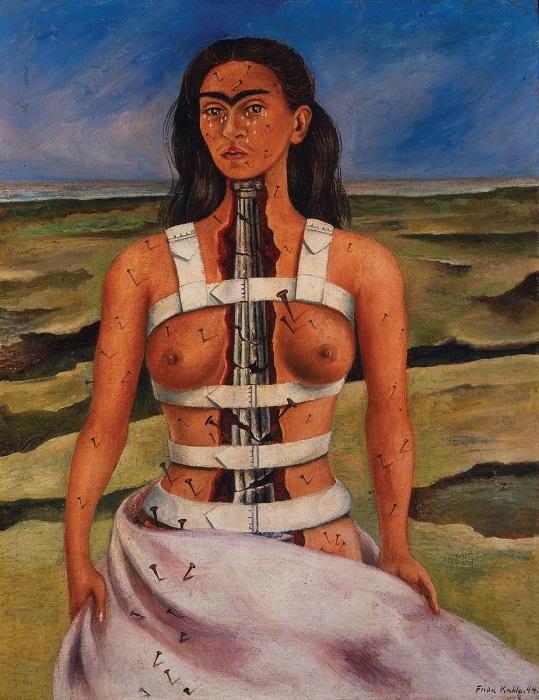 Самая известная из картин мексиканской художницы представляет яркий пример стойкости и силы.