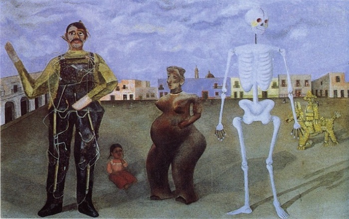 Свою тоску о несбывшемся материнстве Фрида Кало перенесла на холст с помощью краски и кисти.