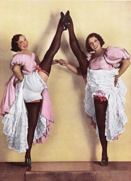 Энергичный французский танец, 1934 год.
