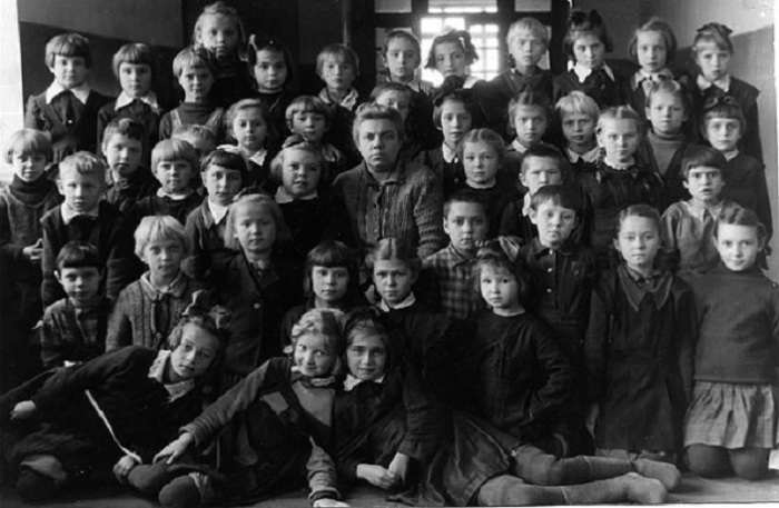 Начальные классы, 1950 год.