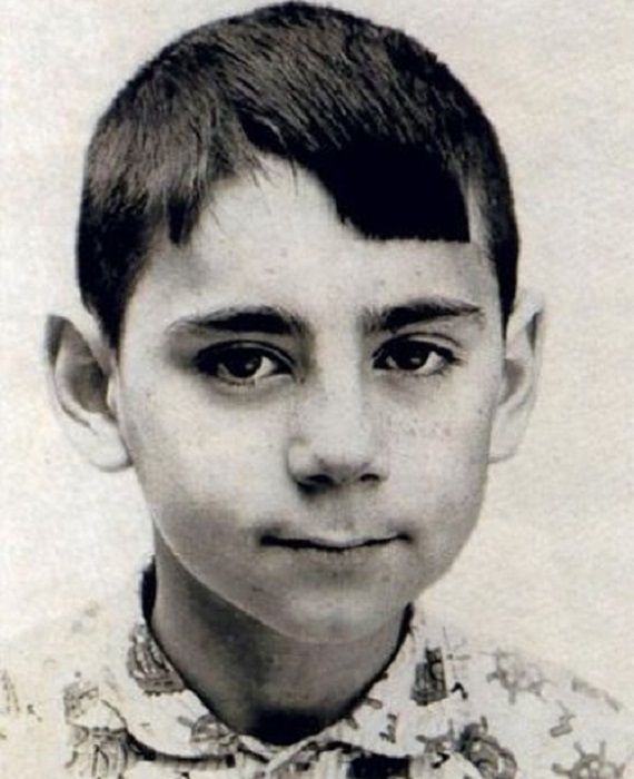 Иосиф Пригожин в детстве.