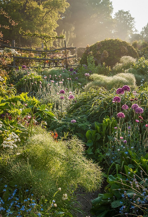 Дом и сады Грейт Дикстер, Англия. Автор фотографии: (Nicky Flintt) Ники Флинтт.