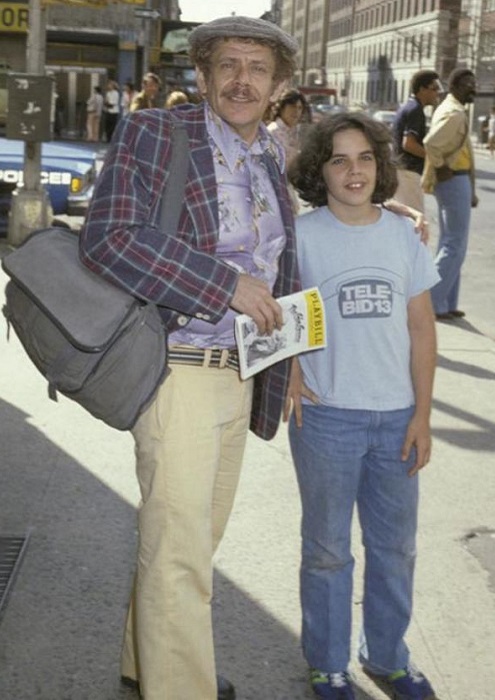 Джерри с сыном Беном, поездка в Нью-Йорк, 1978 год.
