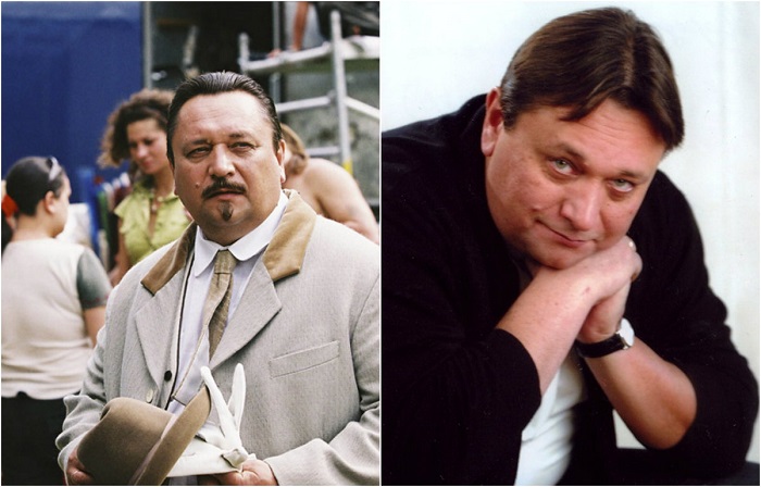 Актер снимается в кино, играет в спектаклях, занимается дубляжем, в фильме небольшая второстепенная роль премьер-министра Виктора Николаевича Пепеляева.