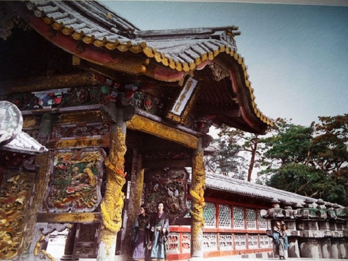 Раскрашенное фото храма второй половины XIX столетия.
