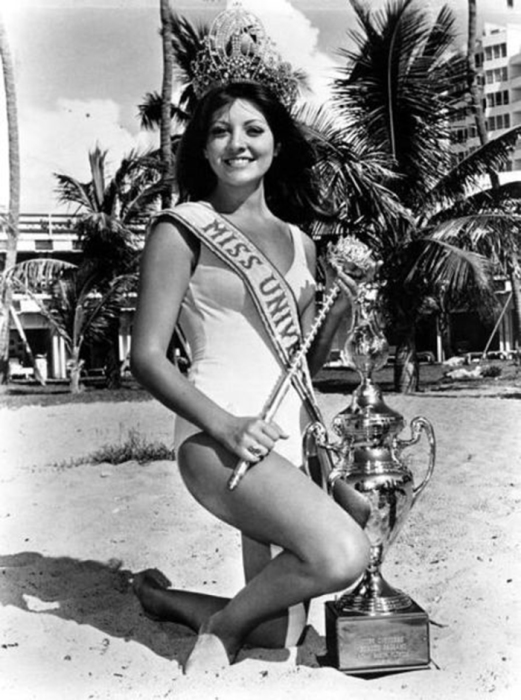 Победительница конкурса «Мисс Вселенная 1971».