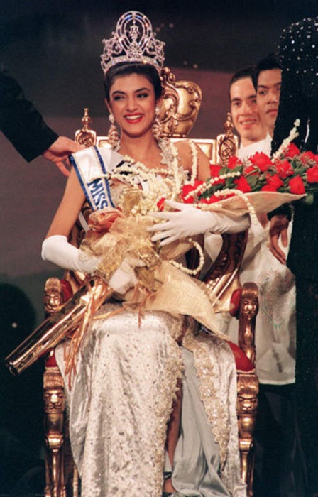 Первая индианка получившая титул «Мисс Вселенная 1994».