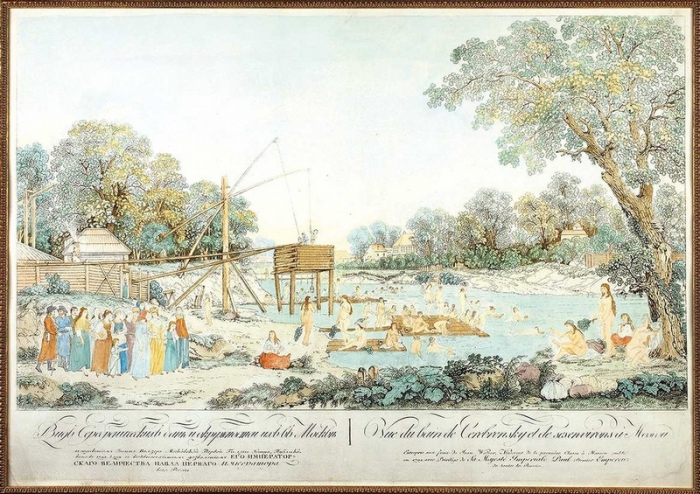 Гравюра Ф. Лорие, 1799 год.