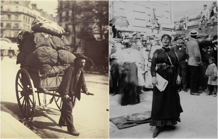 Эксклюзивные фотографии Парижа, сделанные в конце XIX - начале XX века.