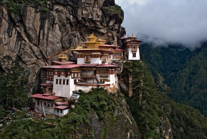 Один из самых известных монастырей Бутана.
