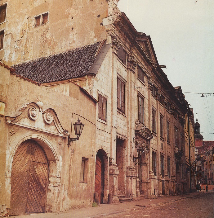 Улица Марсталю в Старой Риге.