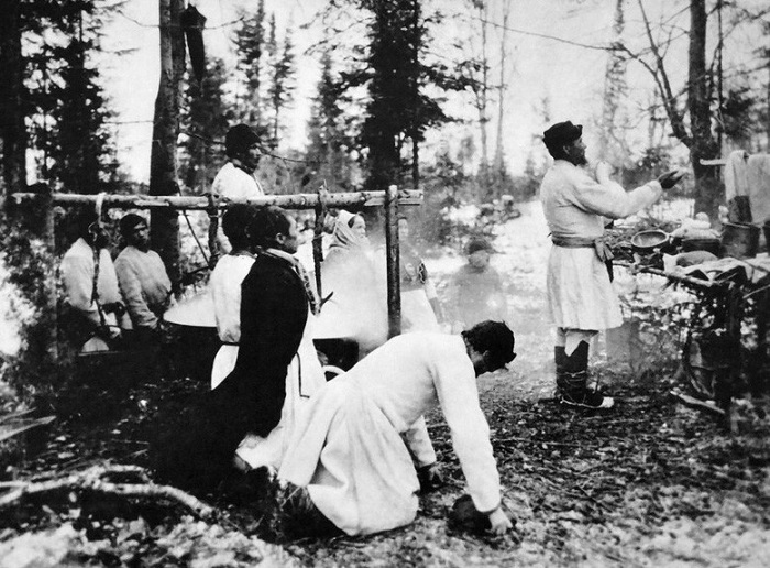 Праздники староверов, 1900 год.