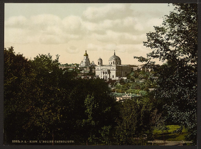 Киев, фото 1830-е годы.