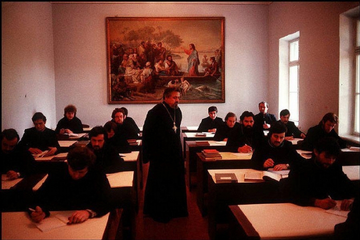 Александрийский монастырь, 1988 год. Фотограф Бруно Барби (Bruno Barbey).