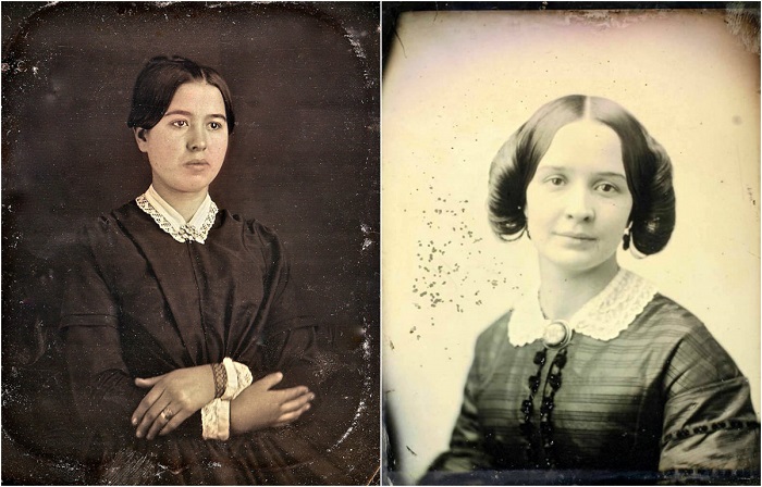 Девушки викторианской эпохи.