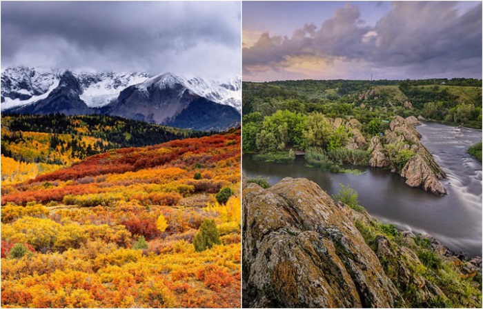Лучшие снимки природы Украины по версии Википедии.